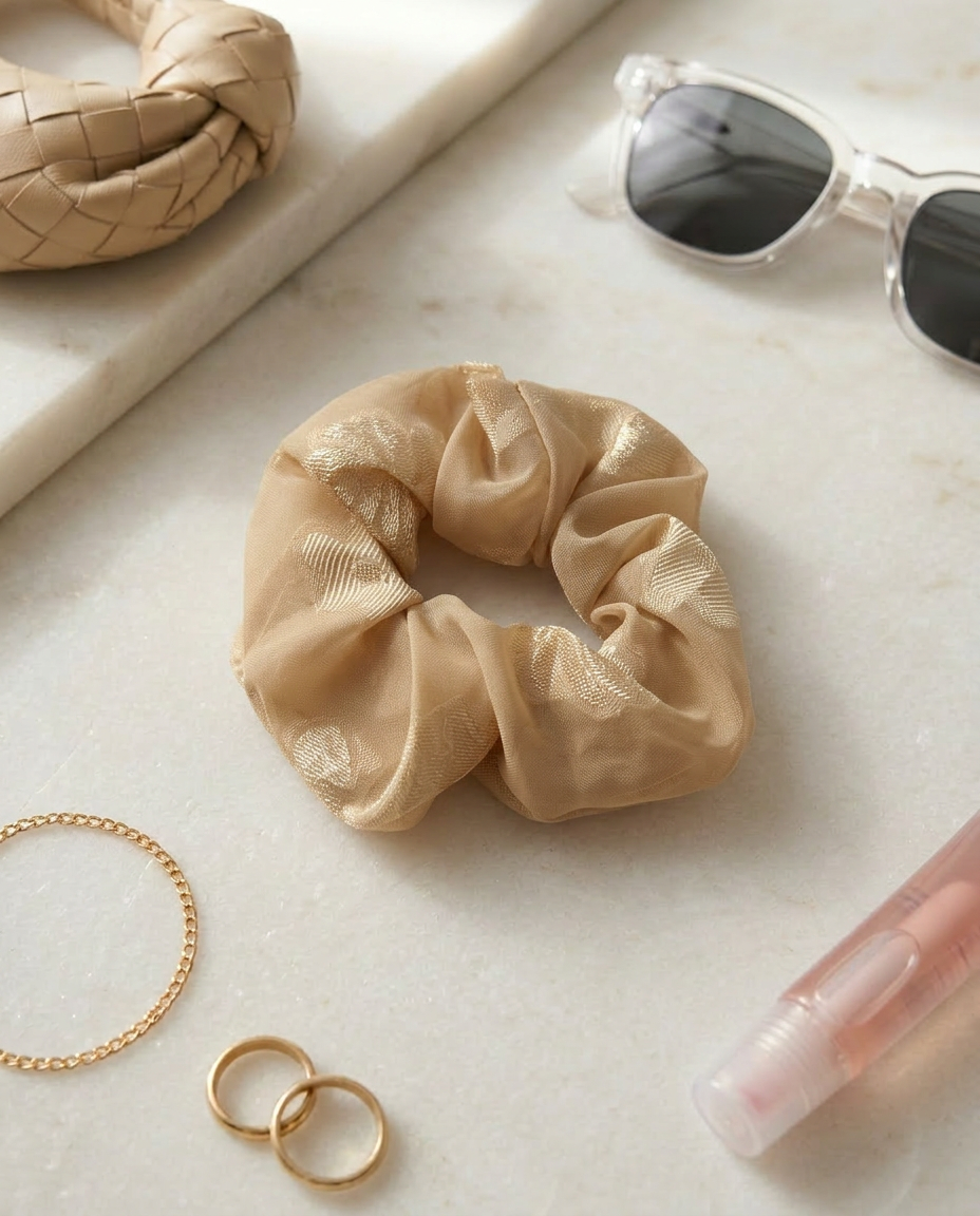 Shine shiny Scrunchie