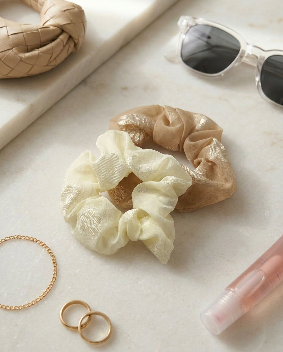 Shine shiny Scrunchie