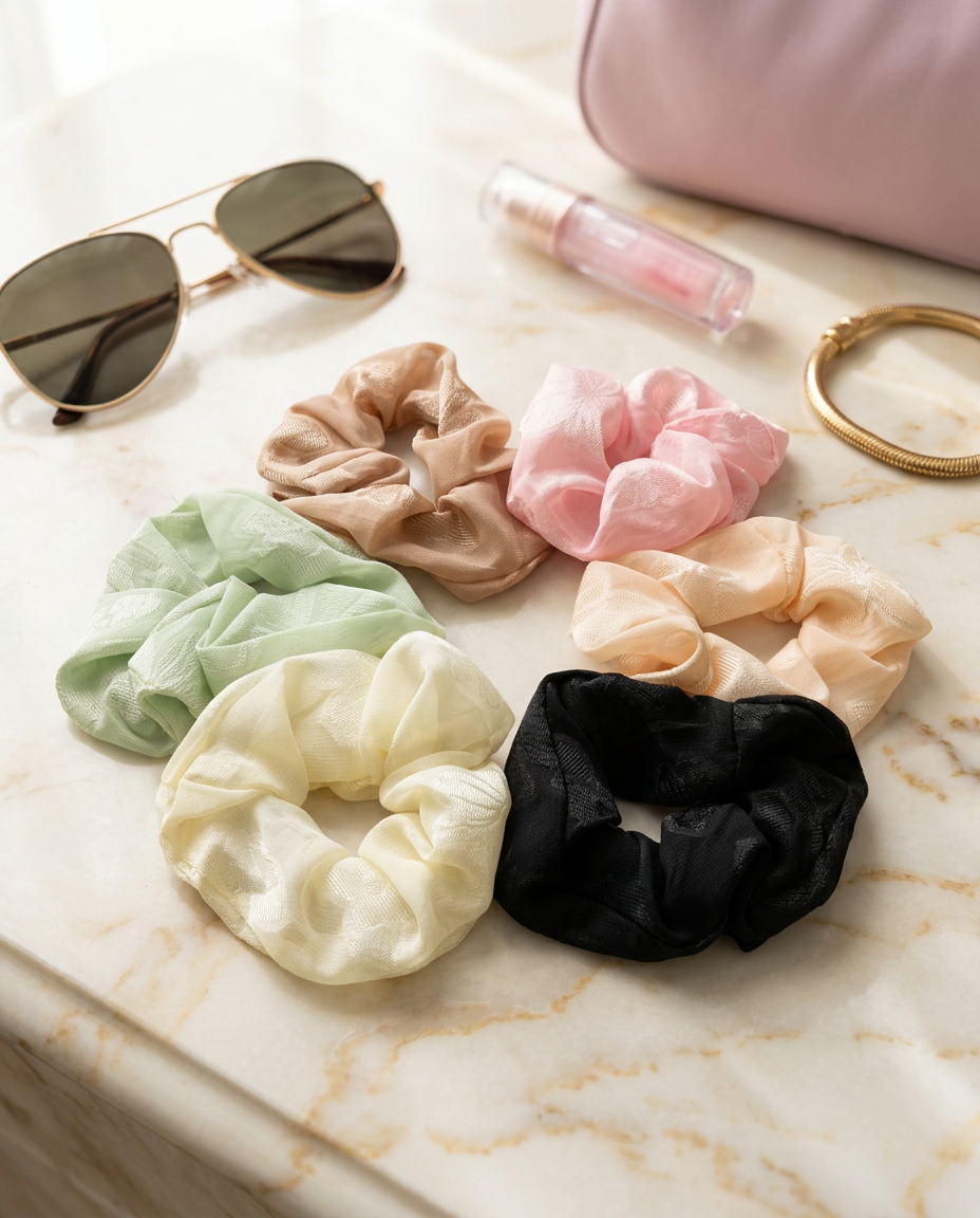 Shine shiny Scrunchie